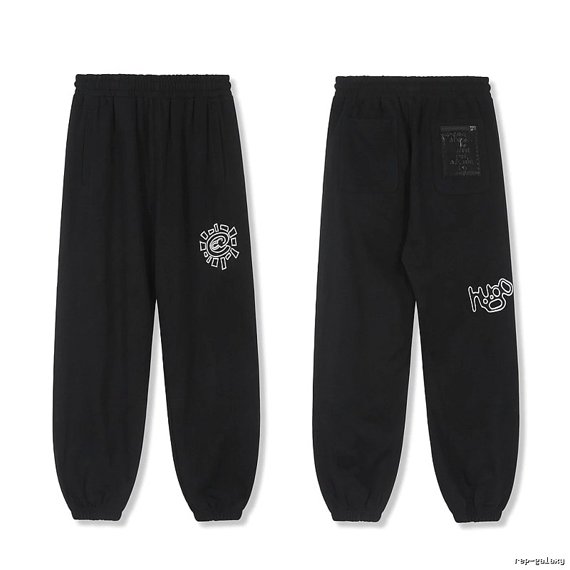 ADWYSD Printed Trendy Black Pants