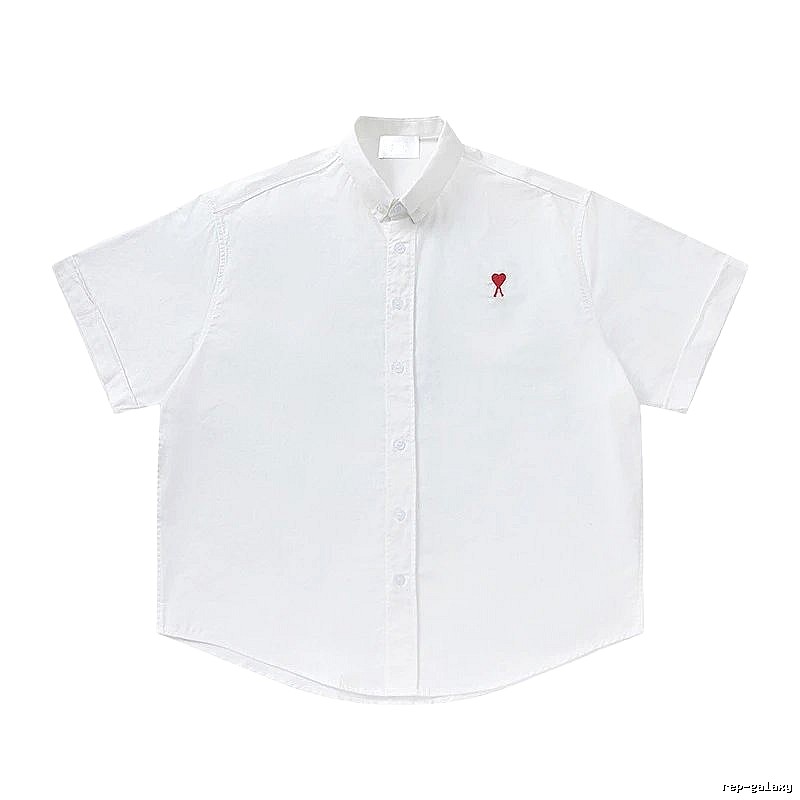 AMI Love Simple White Shirt