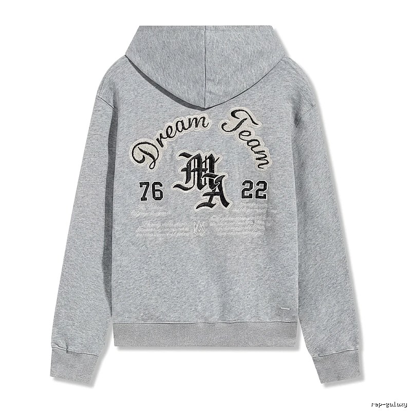 AMIRI Retro Style Grey Hoodie