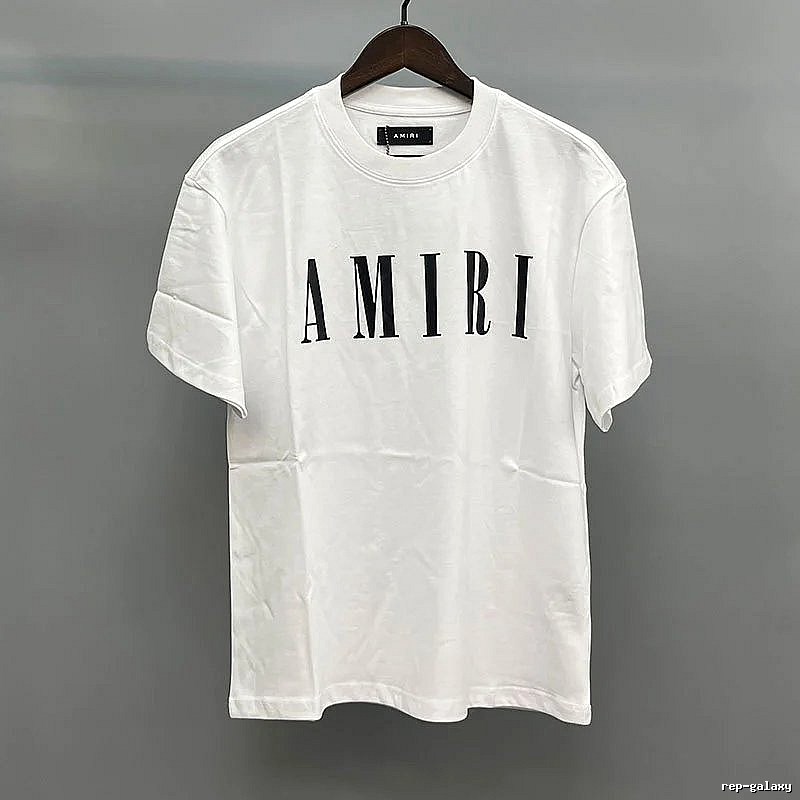 Amiri White Black Records Graphic T-Shirt Statement Graphic