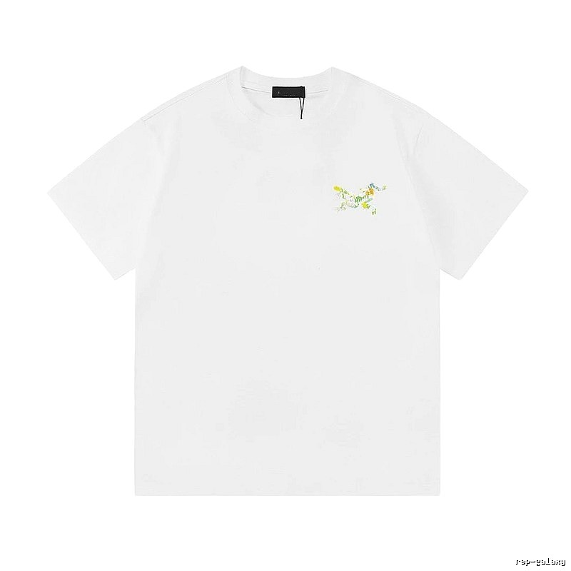 Arc'teryx Floral Print Outdoor Style White T-Shirt