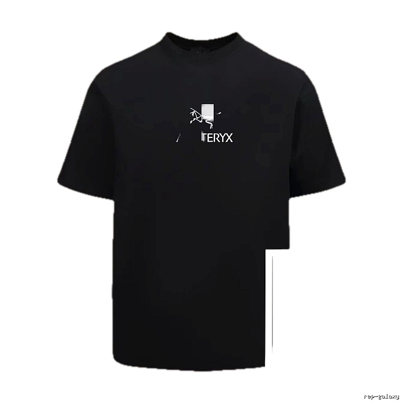 Arc'teryx Printed Street Style Black Short-sleeve T-shirt