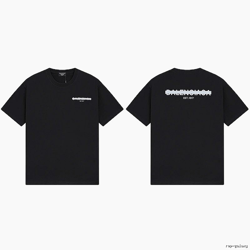 Balenciaga minimalist black T-shirt