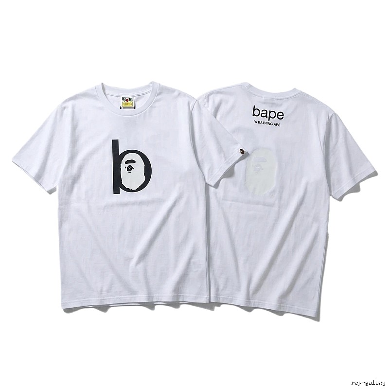 Bape Ape Head Simple White T-shirt