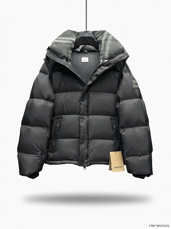 Black fashionable down jacket of Balenciaga