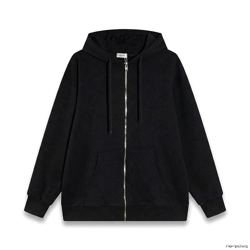 CELINE basic simple black sweatshirt
