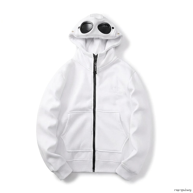 C.P. White Trendy and Cool Style Hoodie