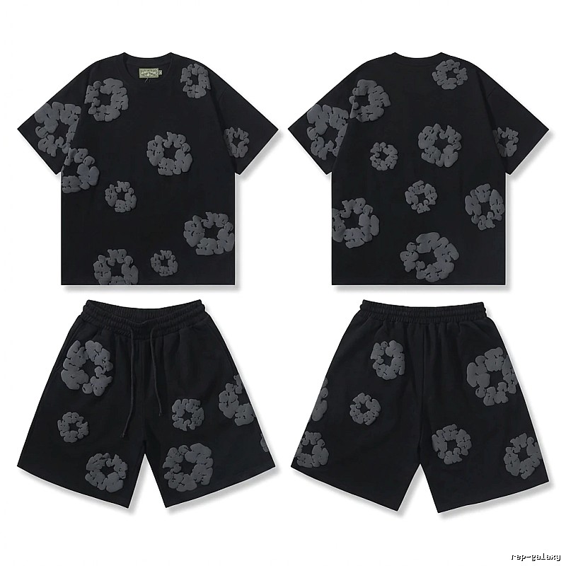 DENIM TEARS Printed Casual Black Suit