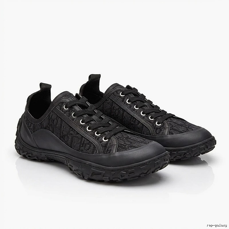 Dior retro-style black sneakers