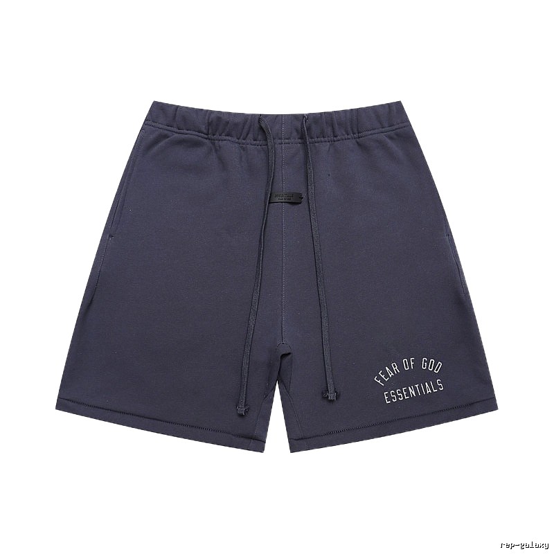 ESSENTIALS minimalist style dark gray shorts