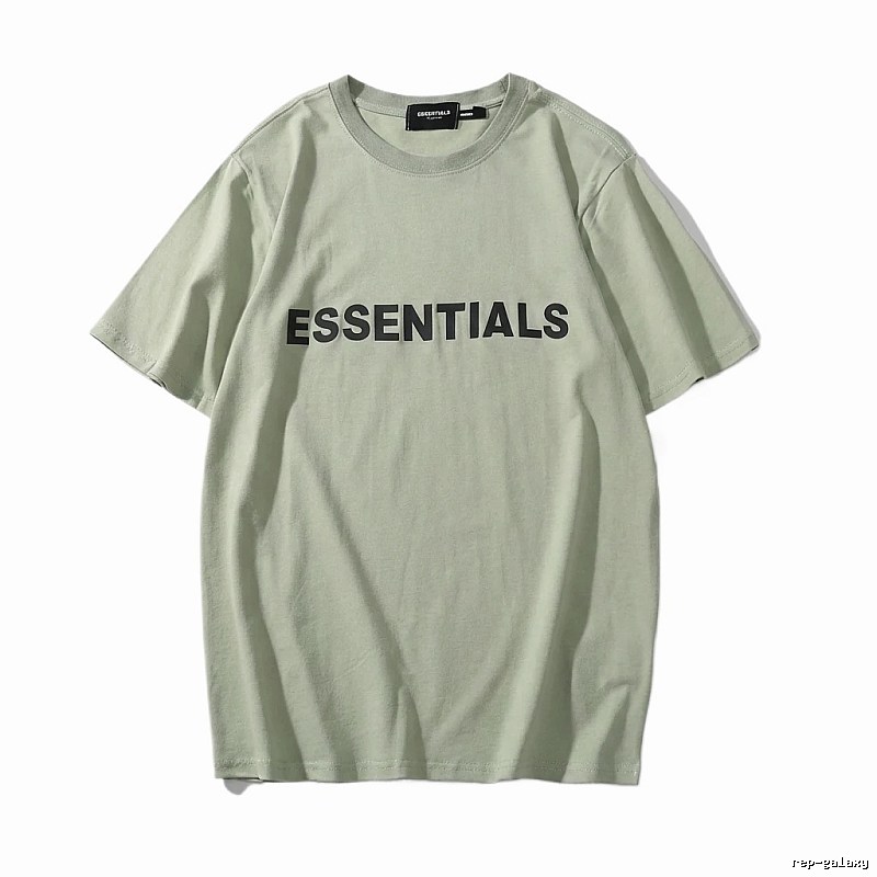 ESSENTIALS minimalist style light green T-shirt