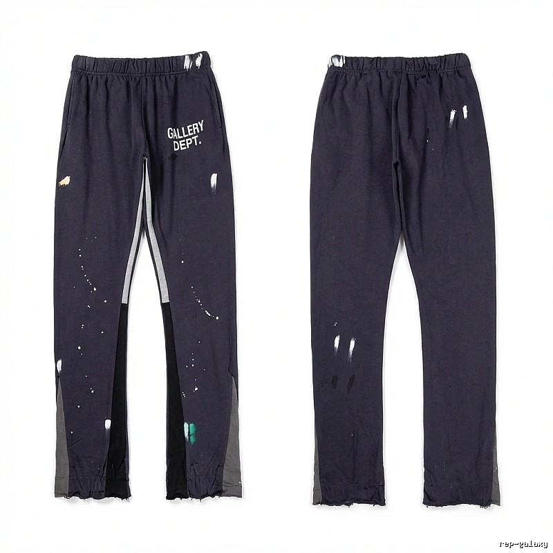 Gallery Dept Graffiti Style Black Pants