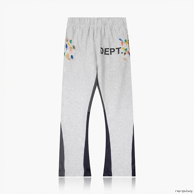 Gallery Dept Graffiti Style Grey Sweatpants