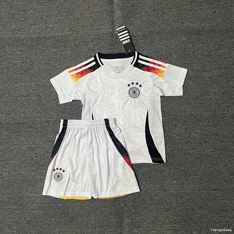 Germany Classic Soccer jersey set White Germany Football for Daily Styling