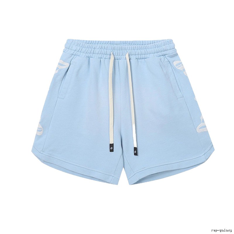 Godspeed Jacquard Street Style Light Blue Shorts