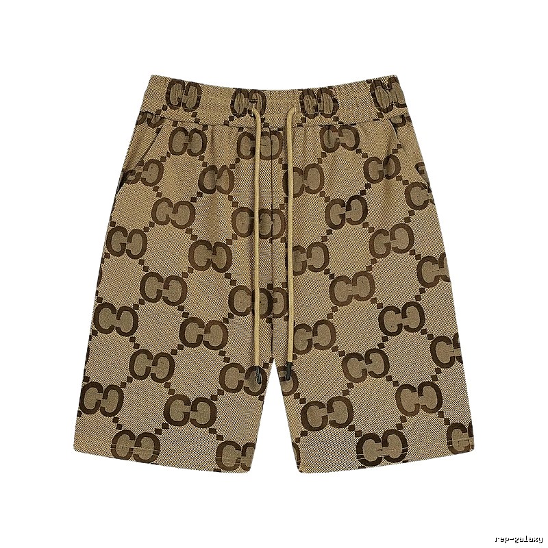 Gucci Double G Brown Retro Shorts