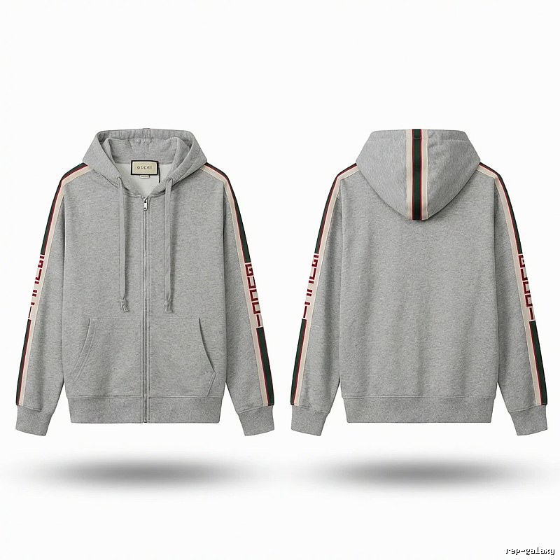 Gucci Stripe Grey Hoodie