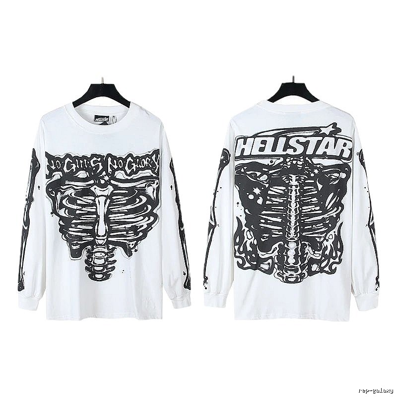Hellstar Dark Style Skull White T-shirt