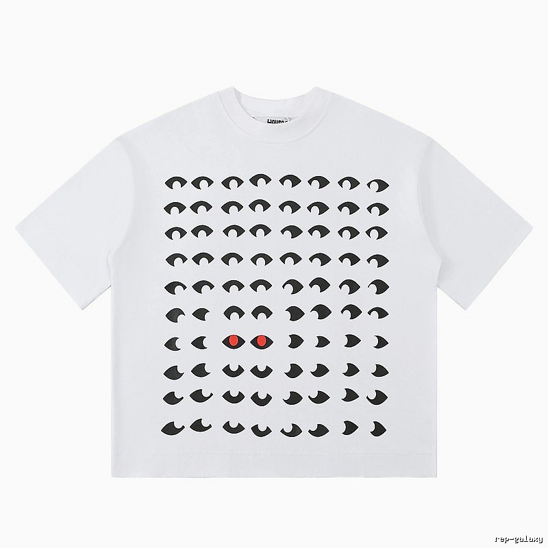 House of Errors Eye Print White T-shirt