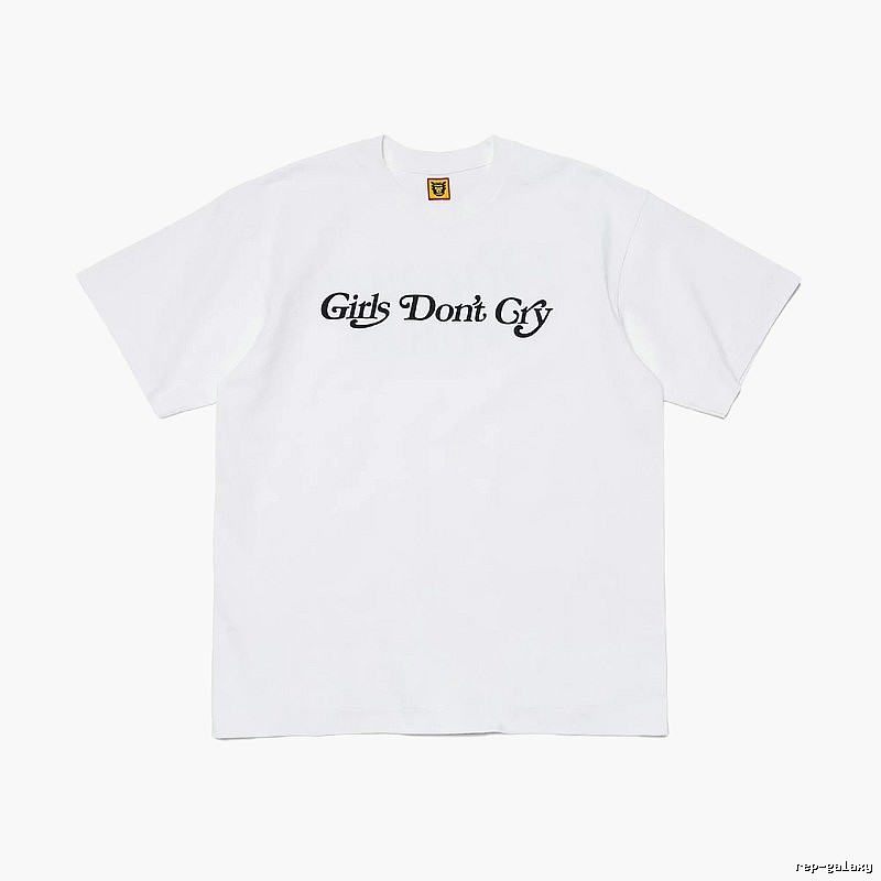 HUMAN MADE Co-branded Japanese Streetwear White Printed T-Shirt