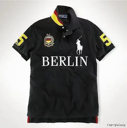 Inter Miami Black Polo Jersey Logo Detail