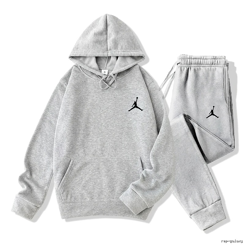 Jordan Sports and Leisure Style Grey Suit