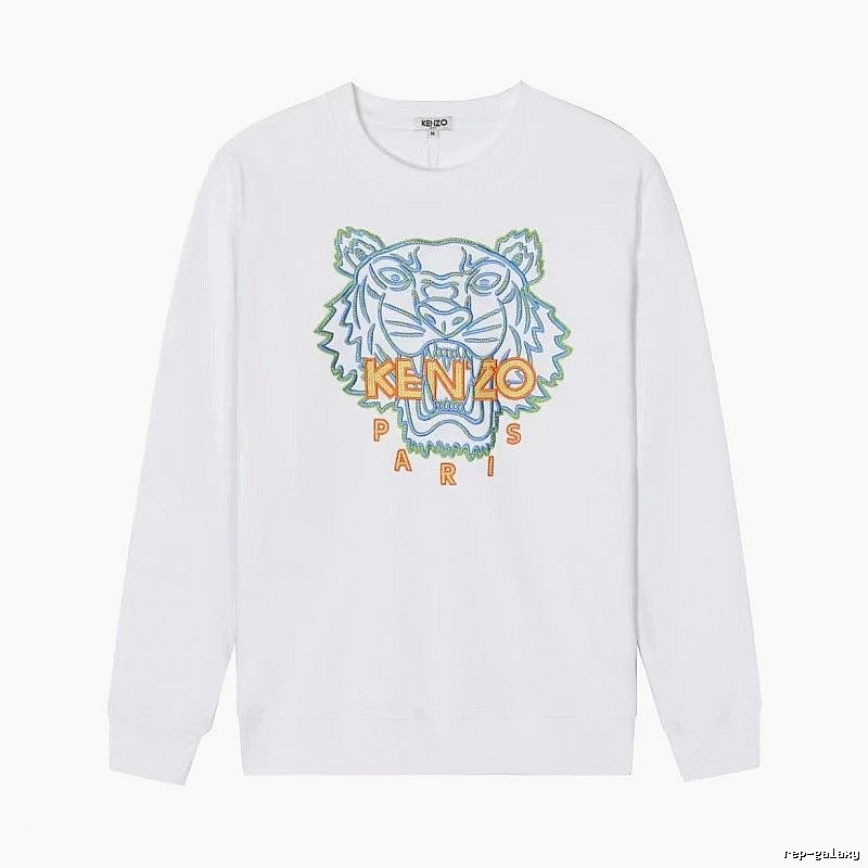 Kenzo Style Kc22 Tiger SweatShirt Color Pop Graphic