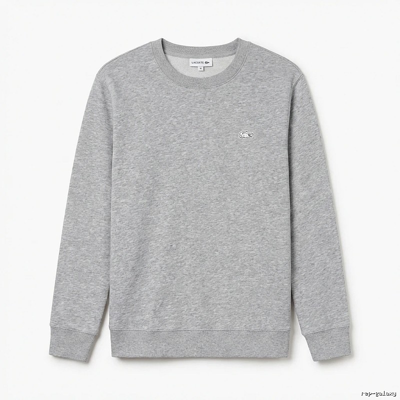 Lacoste basic simple grey sweatshirt