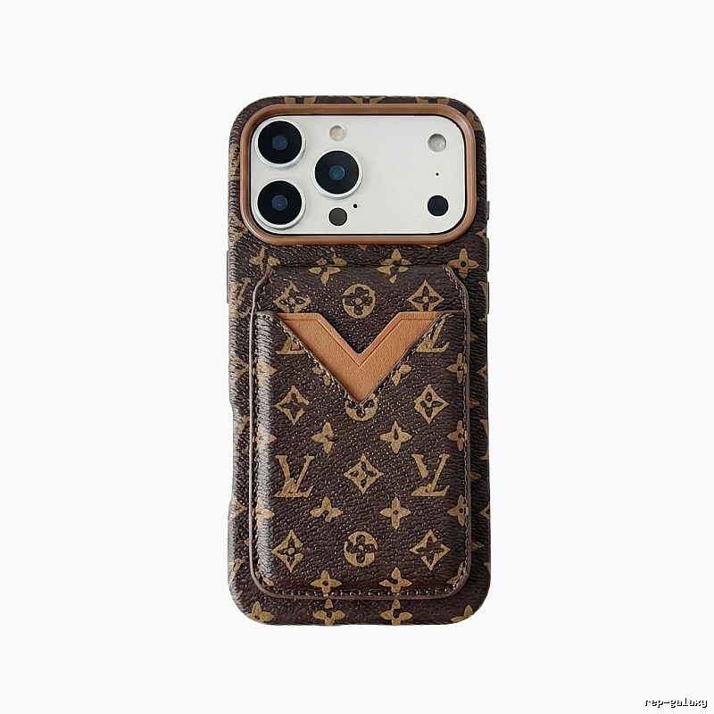 LV Monogram Retro Style iPhone Case