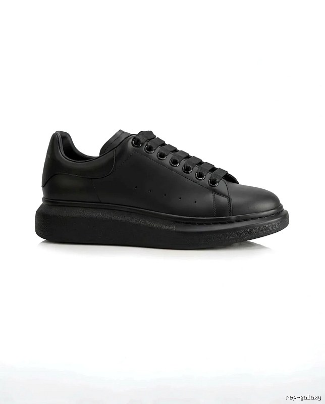 McQueen Thick-soled Casual Style Black Shoes