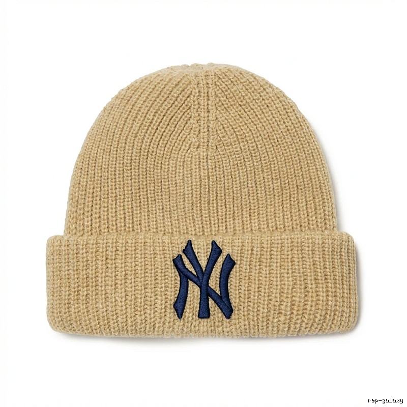 MLB classic beige knitted hat