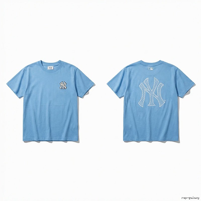 MLB Classic Simple Style Blue T-shirt