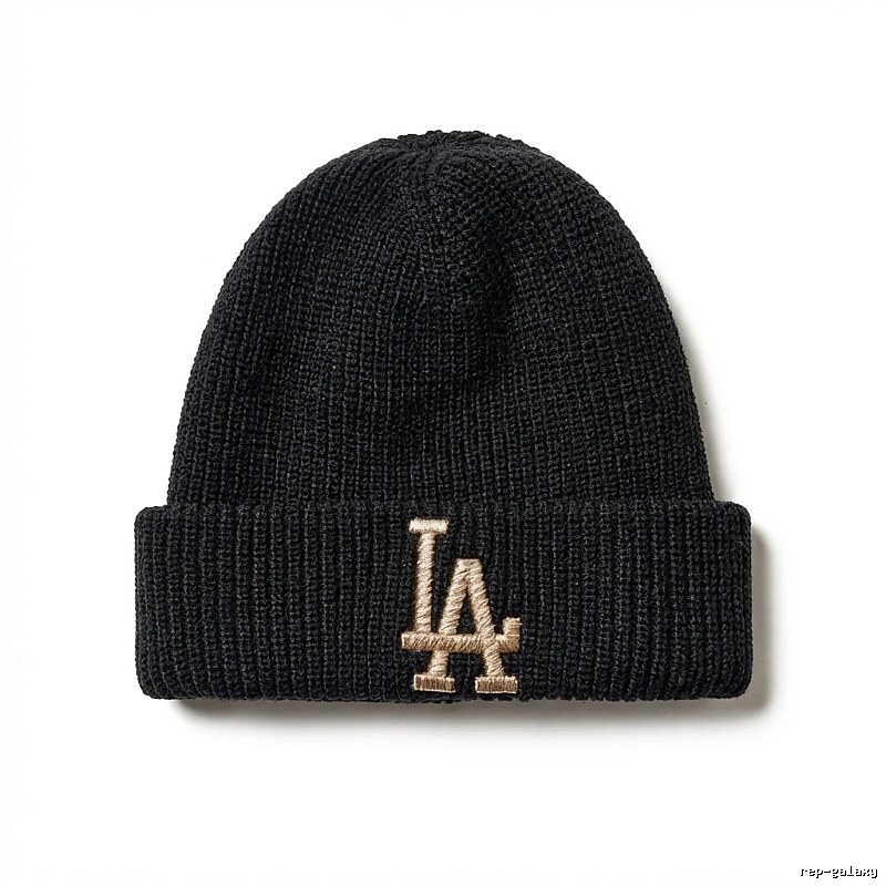 MLB LA Series Black Knitted Hat