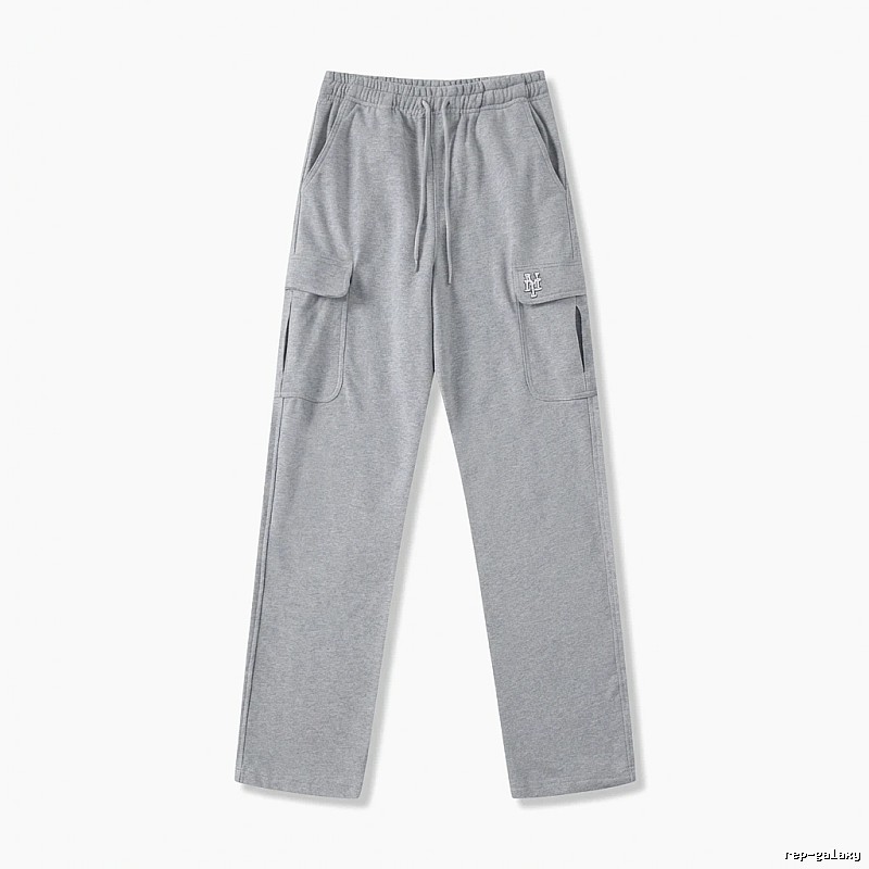 MLB utility-style grey long trousers