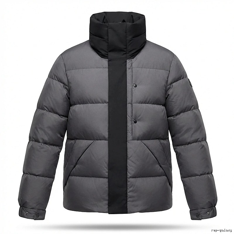 Moncler classic grey down jacket