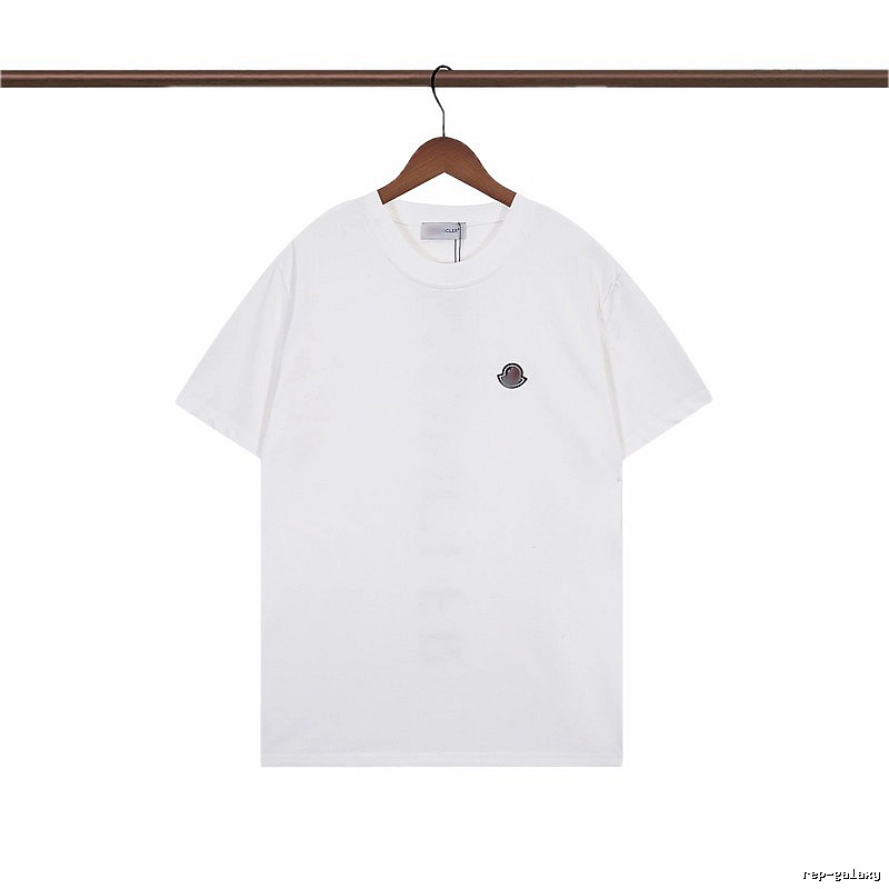 Moncler Classic Minimalist Style White Short-sleeve T-shirt