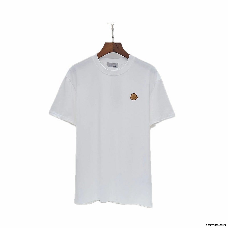 Moncler Classic Minimalist Style White Short-sleeve T-shirt