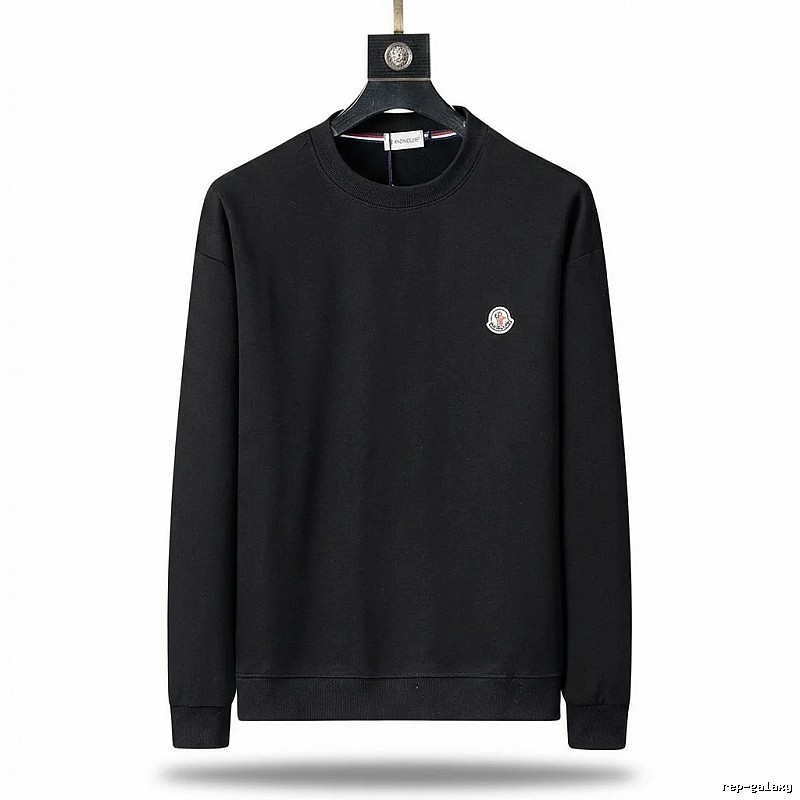 Moncler classic simple black sweatshirt