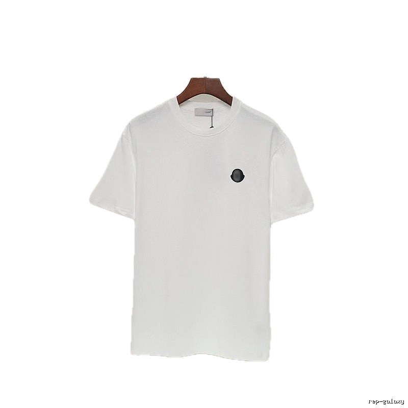Moncler Minimalist Casual Style White Short-sleeved T-shirt