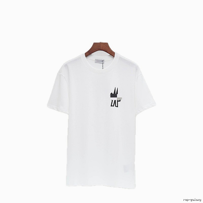 Moncler Printed Casual-style White Short-sleeve T-shirt