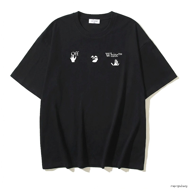 Off-White Gesture Print Style T-shirt