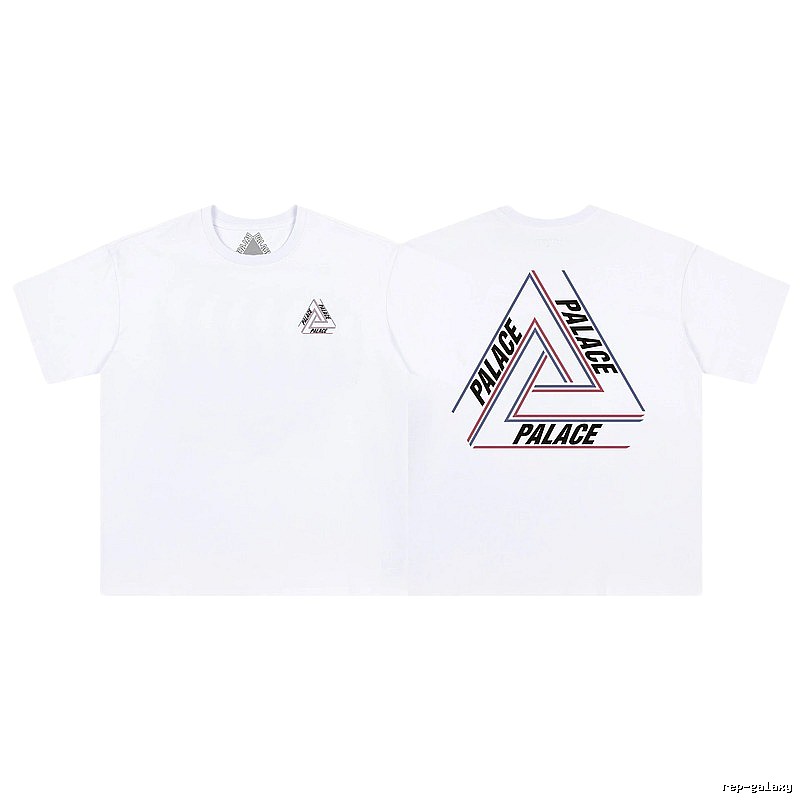 Palace Classic Triangle Street Style White T-shirt