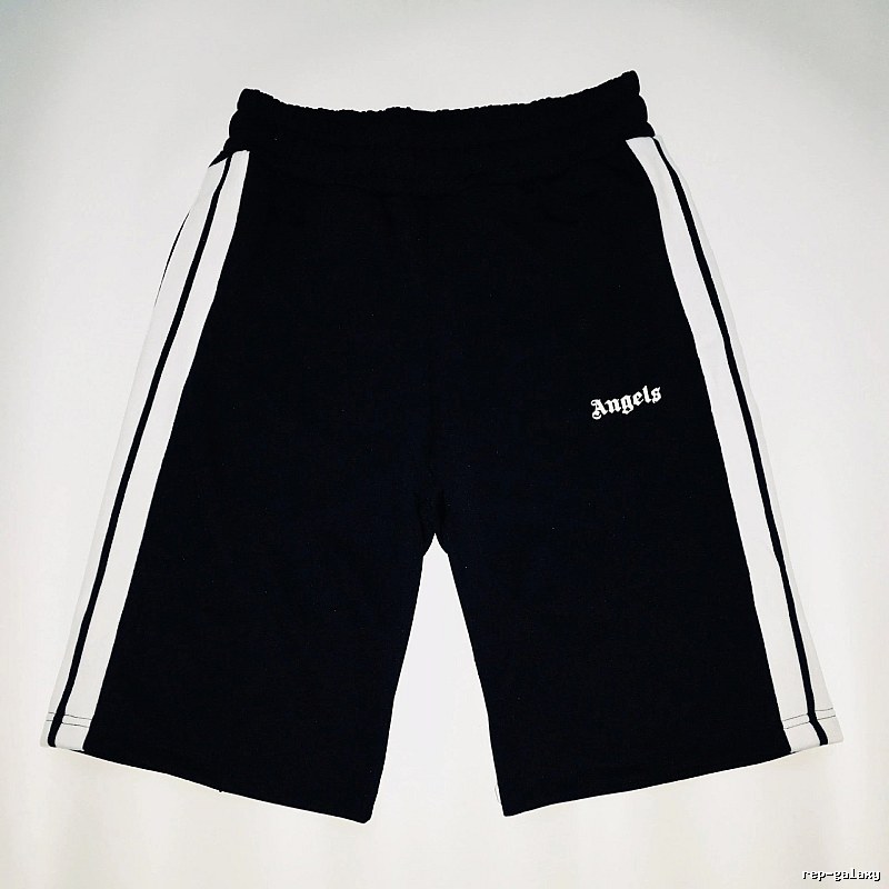 Palm Angels Classic Track shorts Black Side Stripe for Daily Styling