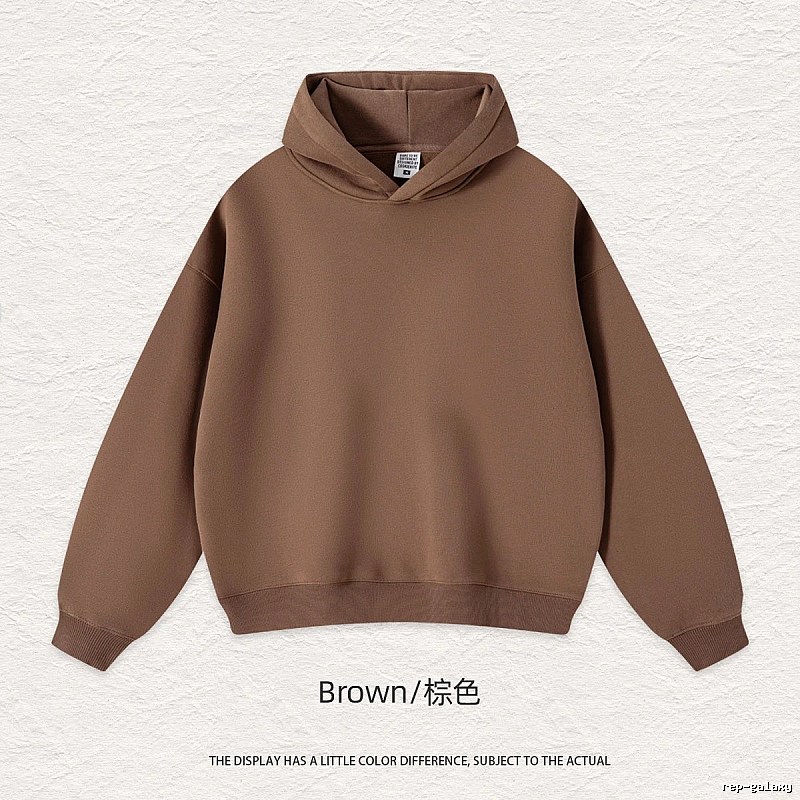 Patterned Blank pullover hoodie Black Minimal A with Polished Detail