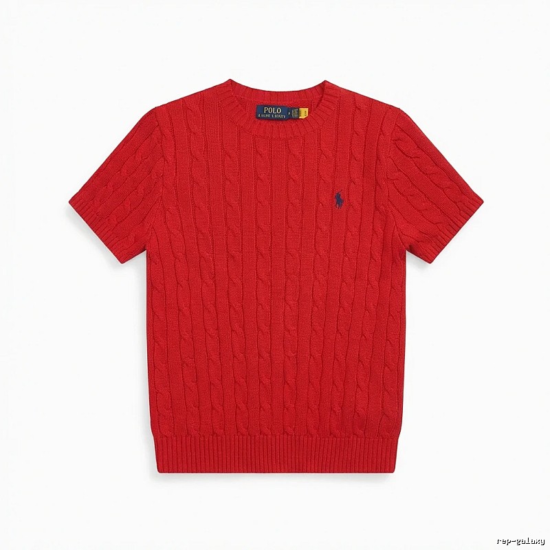 Ralph Lauren Polo Series Red Knitwear
