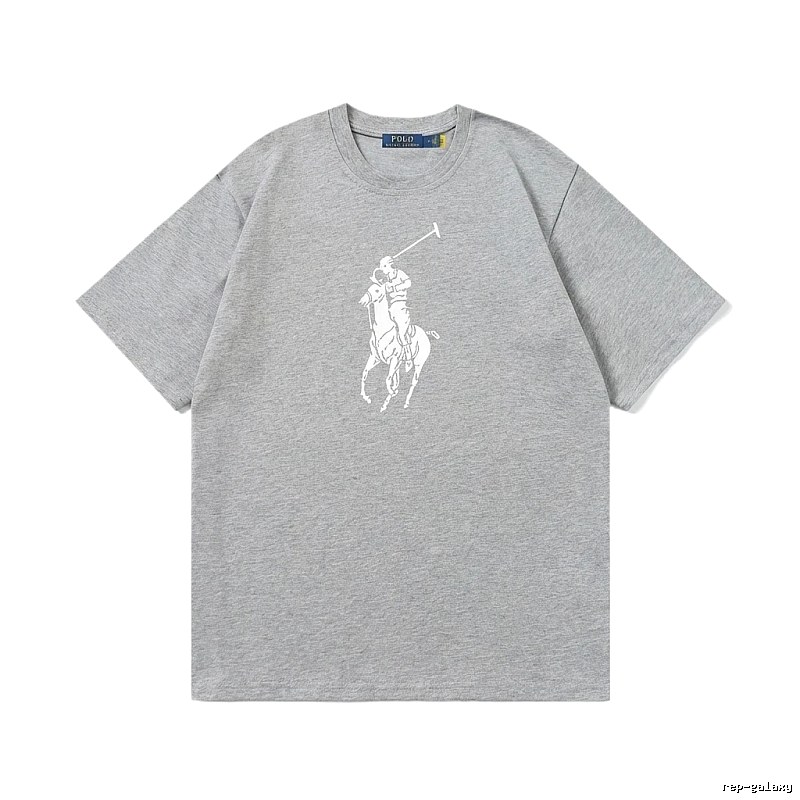 Ralph Lauren Polo-style grey T-shirt