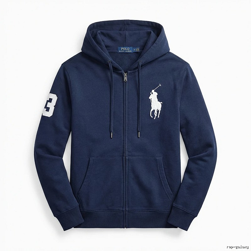 Ralph Lauren sporty dark blue hoodie