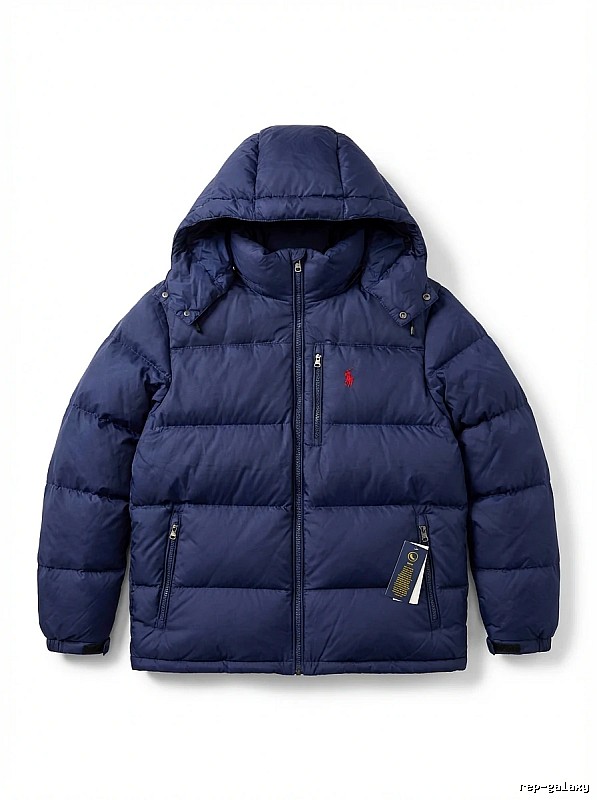 Ralph Lauren trendy brand blue down jacket