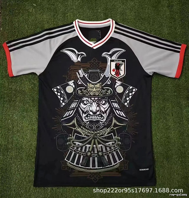 Real Madrid Black Dragon Soccer Jersey Clean Finish