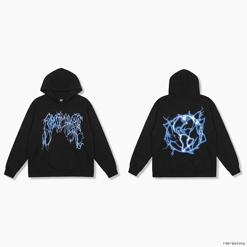 Revenge Lightning Wind Black Hoodie